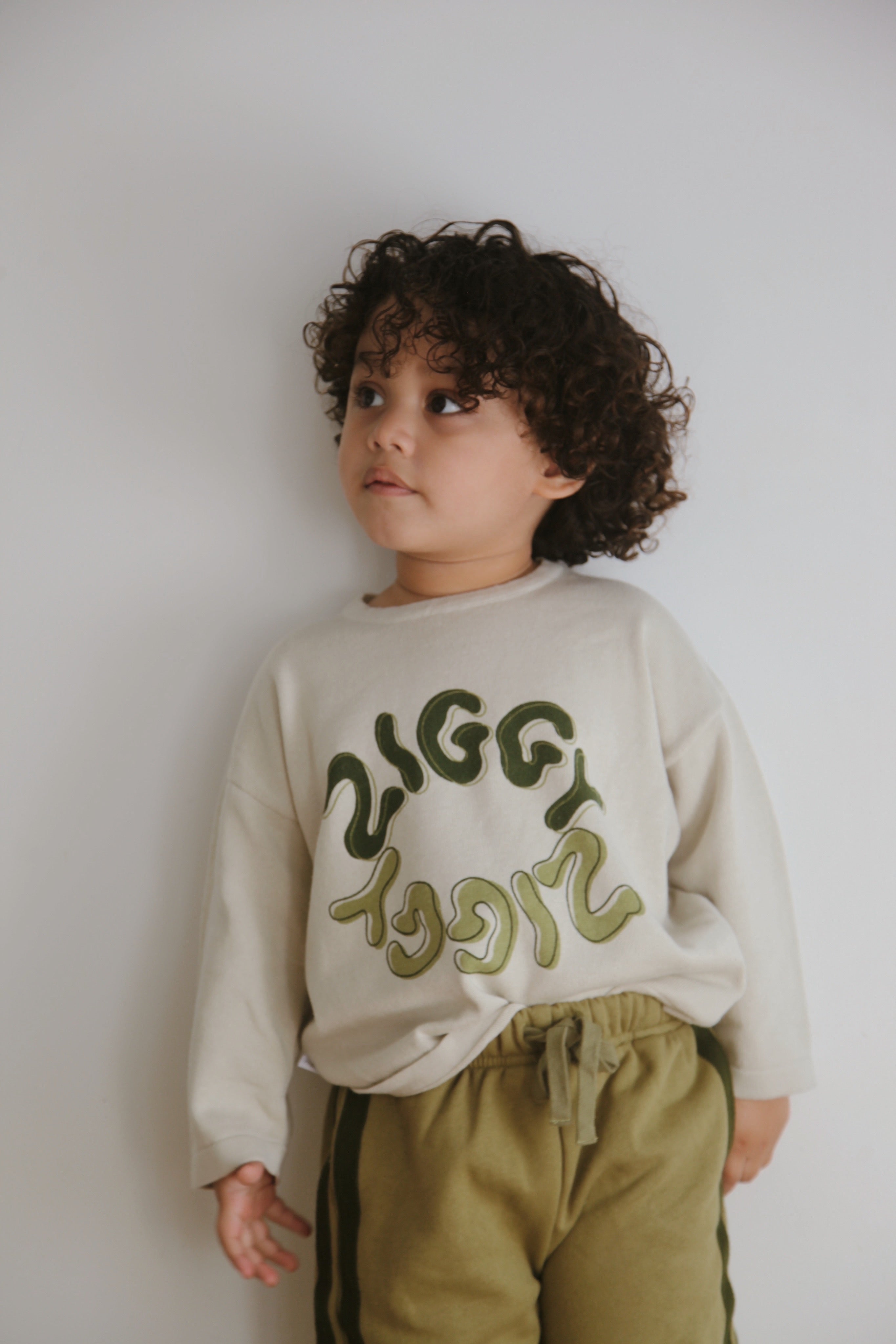 Ziggy Lou - Long Sleeve Tee Moss