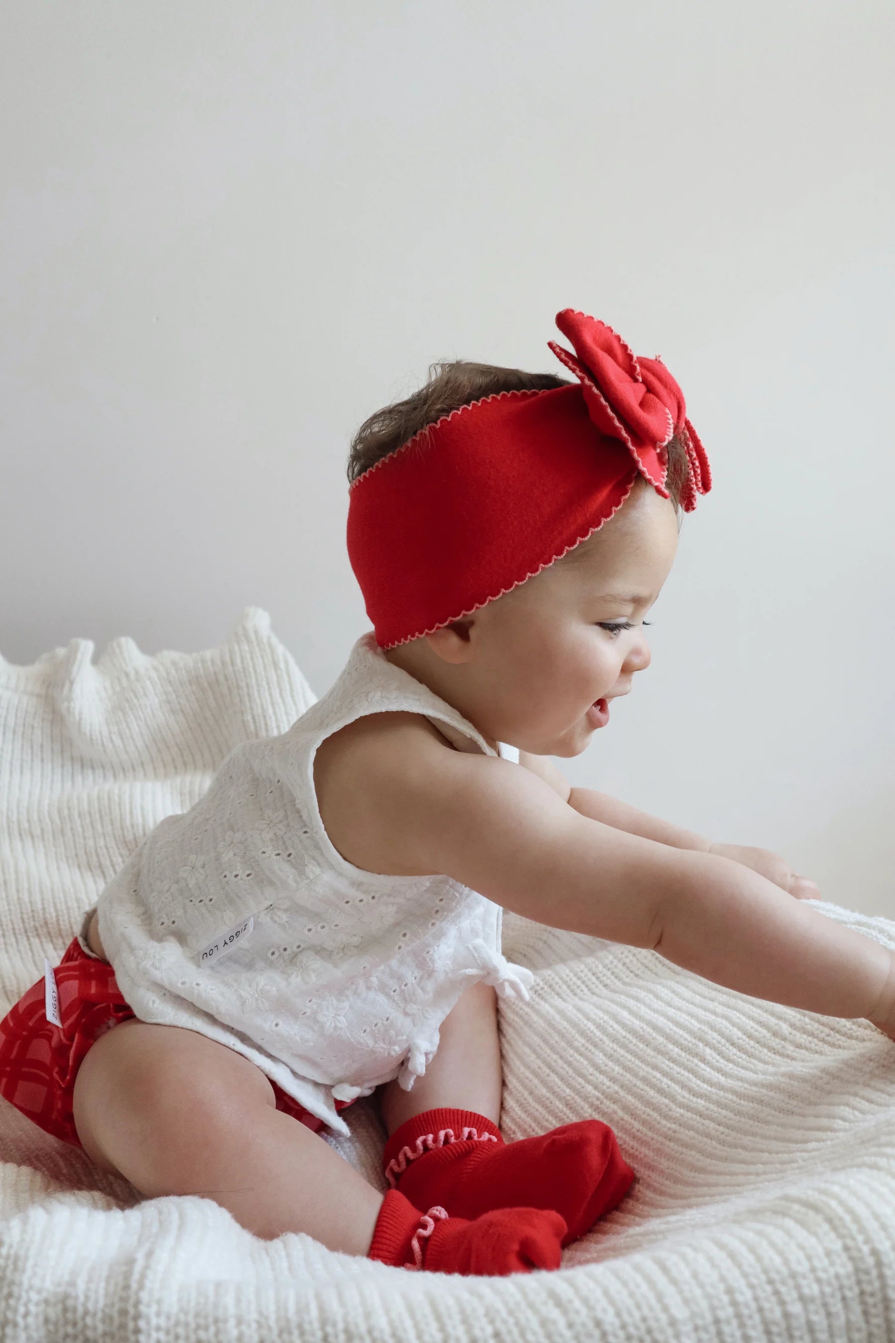 Ziggy Lou - Socks Scarlet