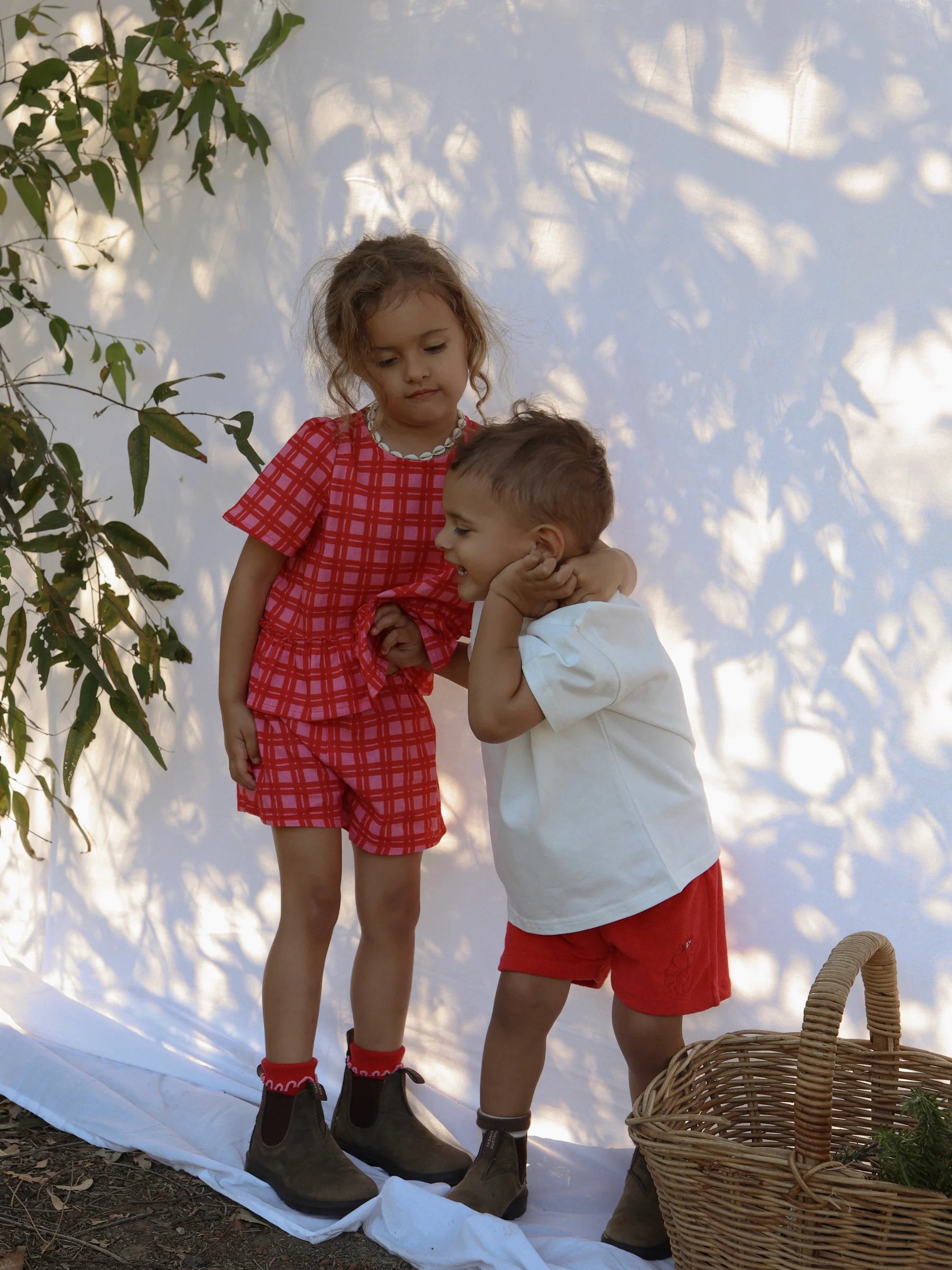 Ziggy Lou - Socks Scarlet