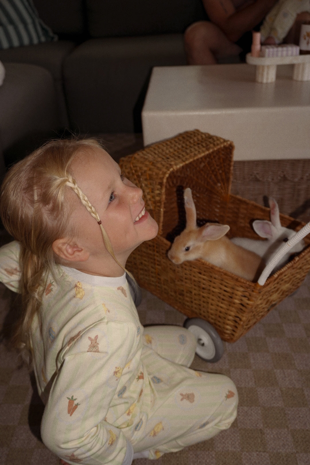 Bay Kids - Kids Sleepwear Set Carrot Patch Stripe