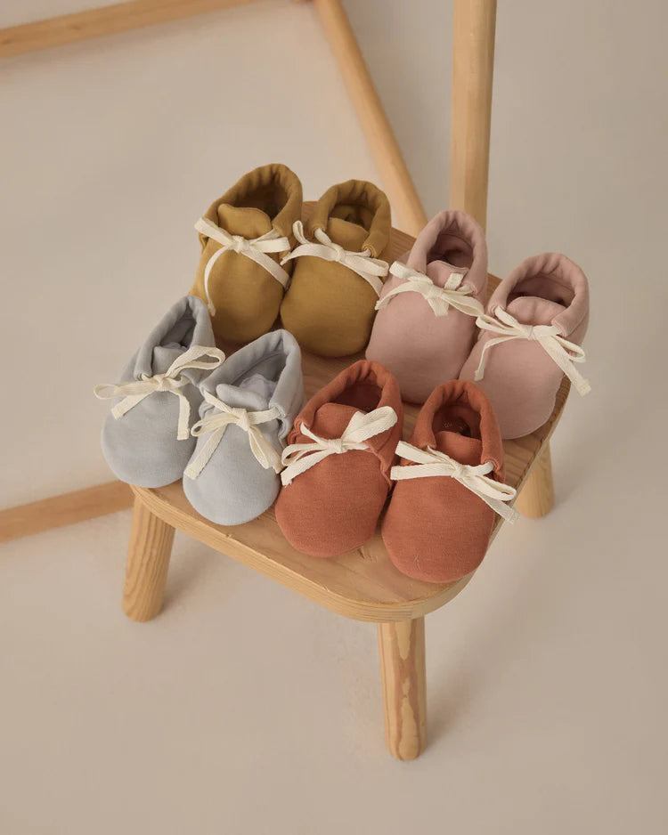 Quincy Mae - Baby Booties Blush