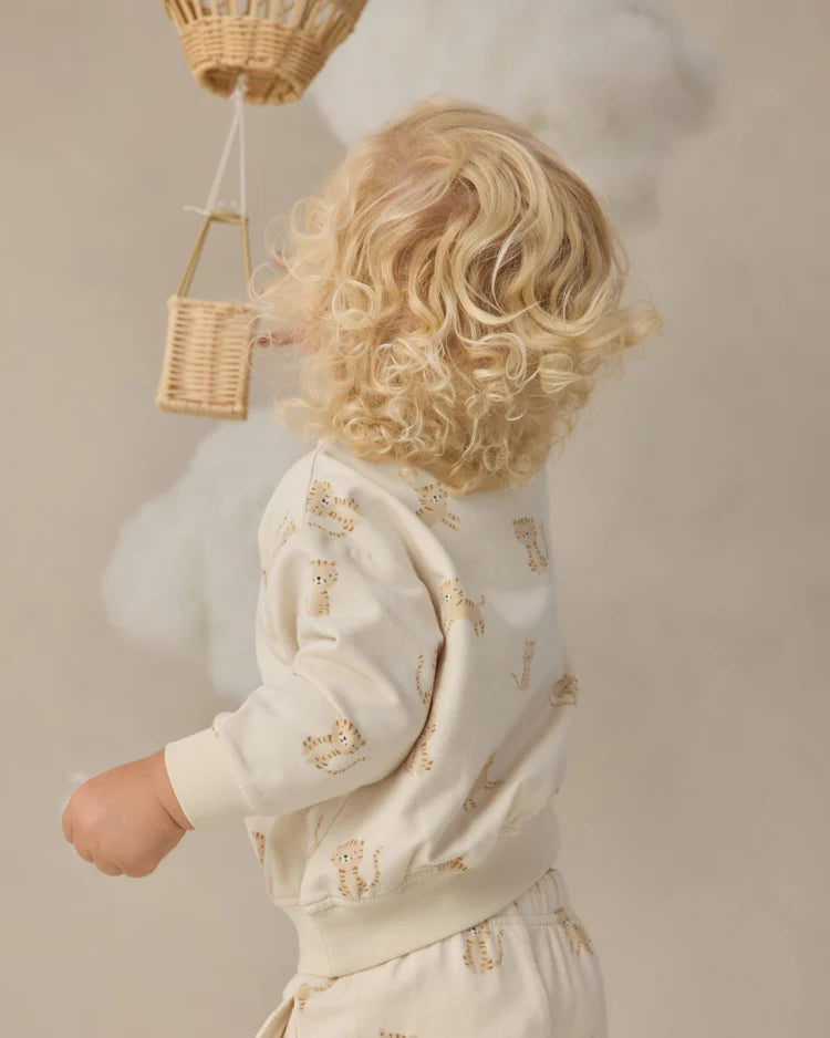 Quincy Mae - Relaxed Sweatshirt Tigers