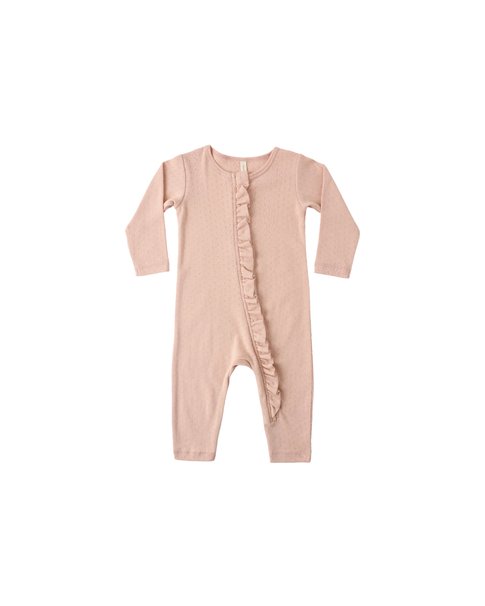 Quincy Mae - Ruffle Jumpsuit Melon