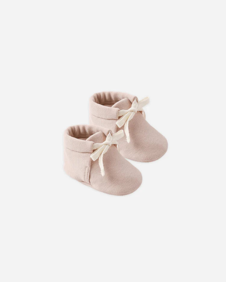 Quincy Mae - Baby Booties Blush