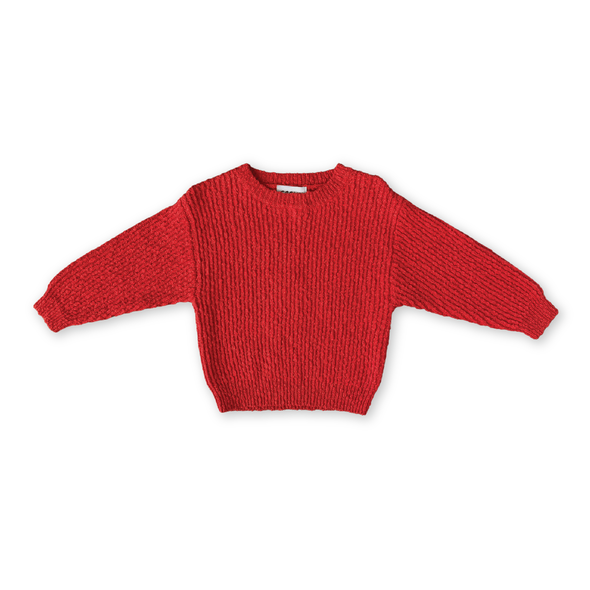 Grown - Organic Textured Boucle Knit Pull Over Sauce