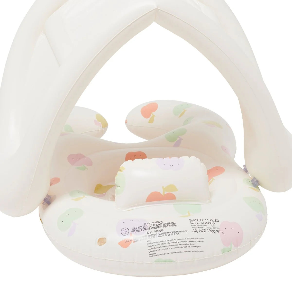 SUNNYLIFE - Float Together Baby Seat Apple Sorbet