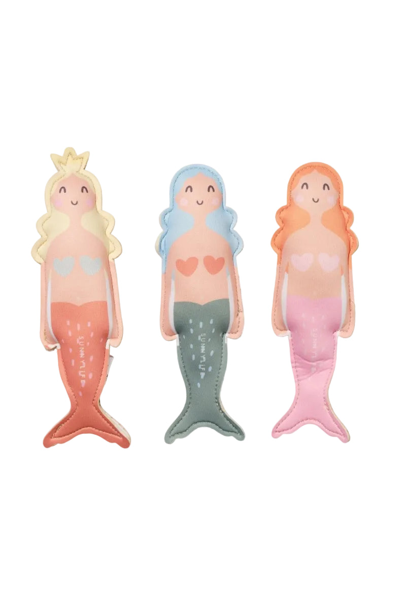 SUNNYLIFE Dive Buddies Melody the Mermaid Multi Set of 3