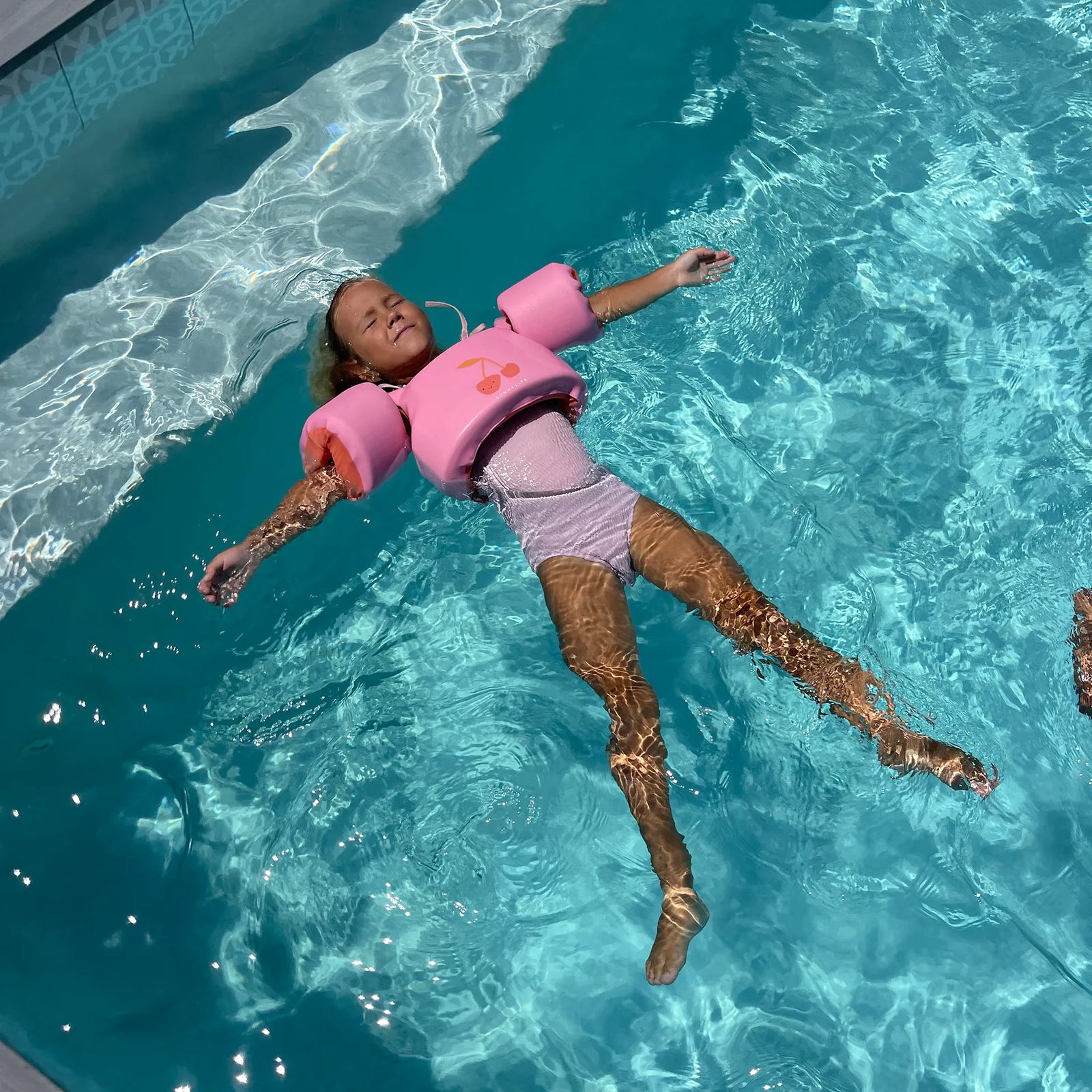 SUNNYLIFE - Kids Floatie Jacket 3-6y Cotton Candy