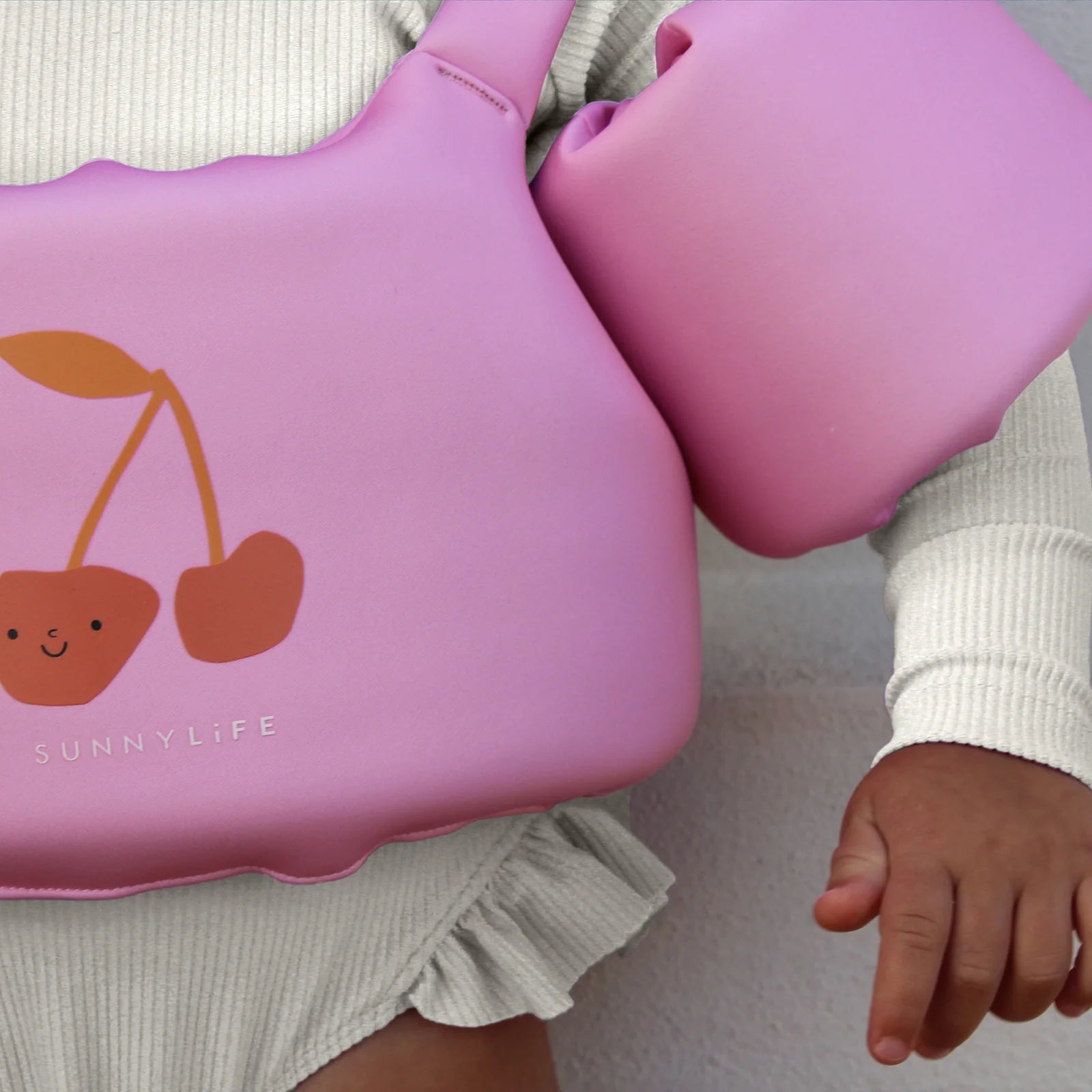 SUNNYLIFE - Kids Floatie Jacket 3-6y Cotton Candy