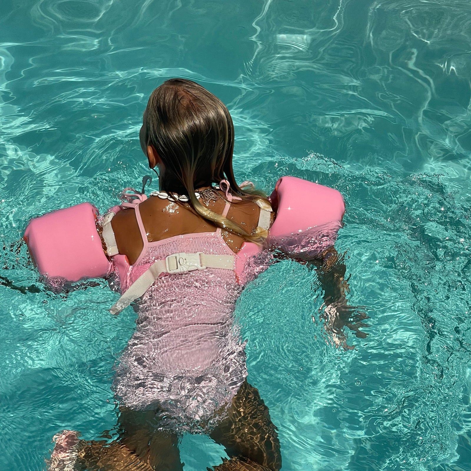 SUNNYLIFE - Kids Floatie Jacket 3-6y Cotton Candy