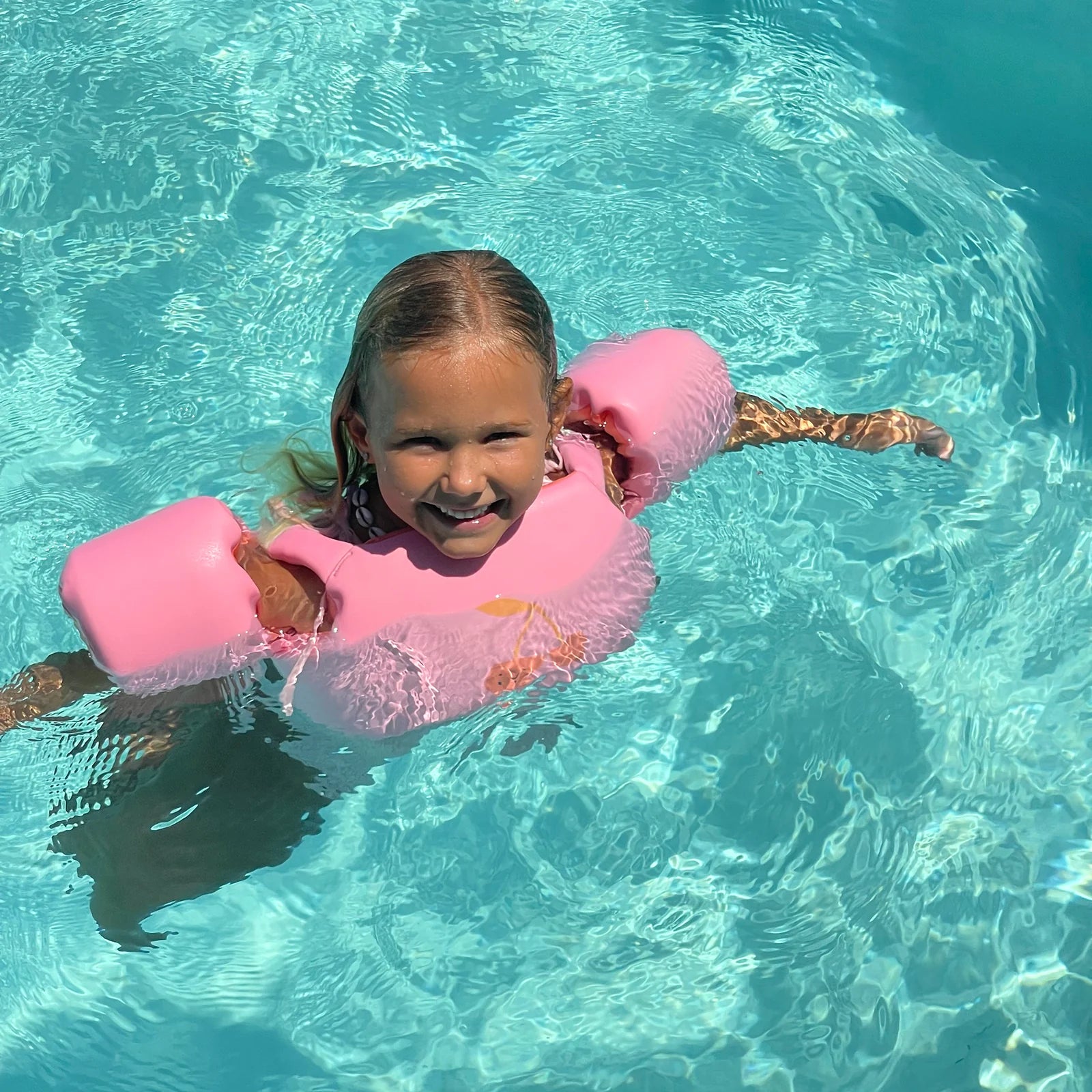 SUNNYLIFE - Kids Floatie Jacket 3-6y Cotton Candy