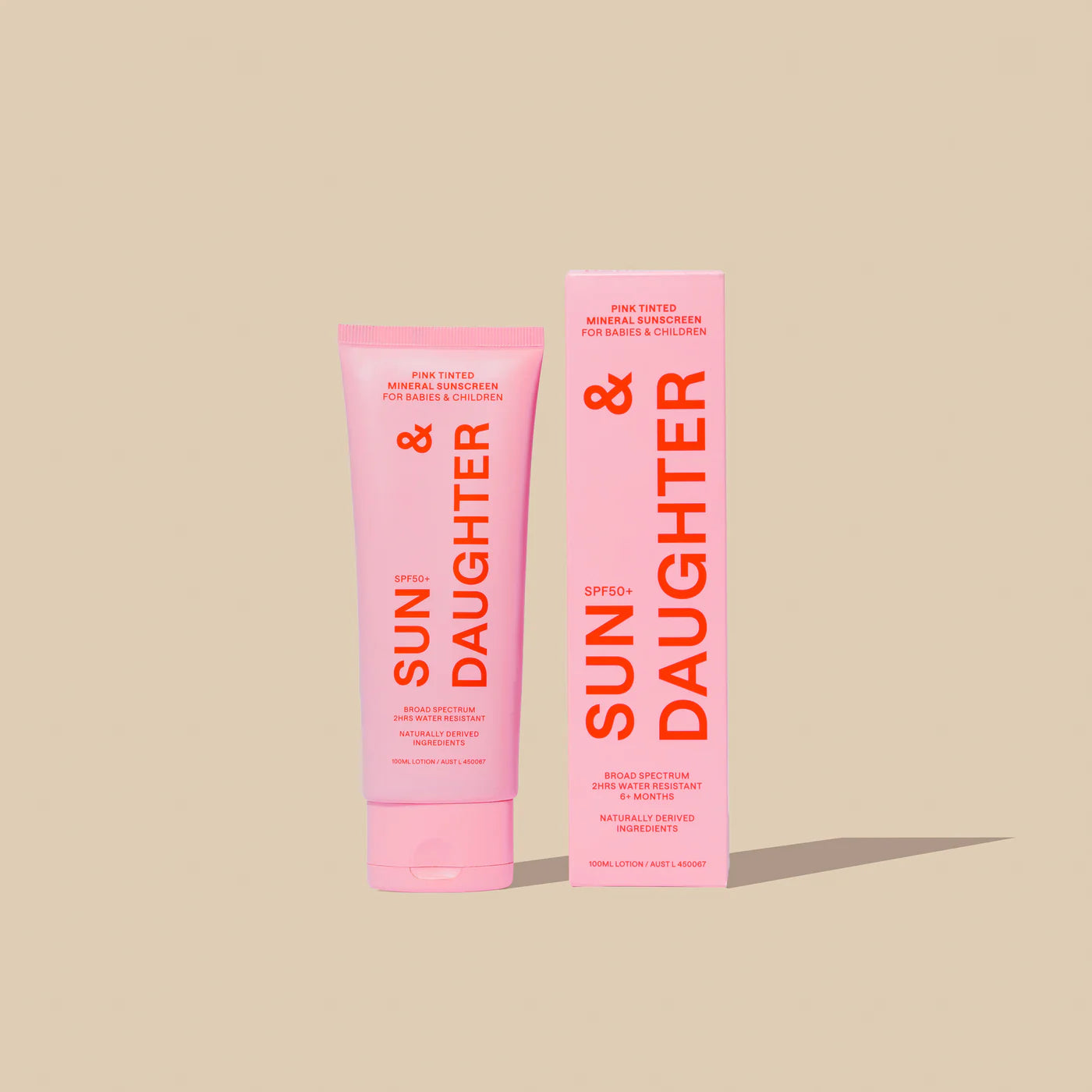 Sun & Daughter - Pink SPF50+ Mineral Sunscreen