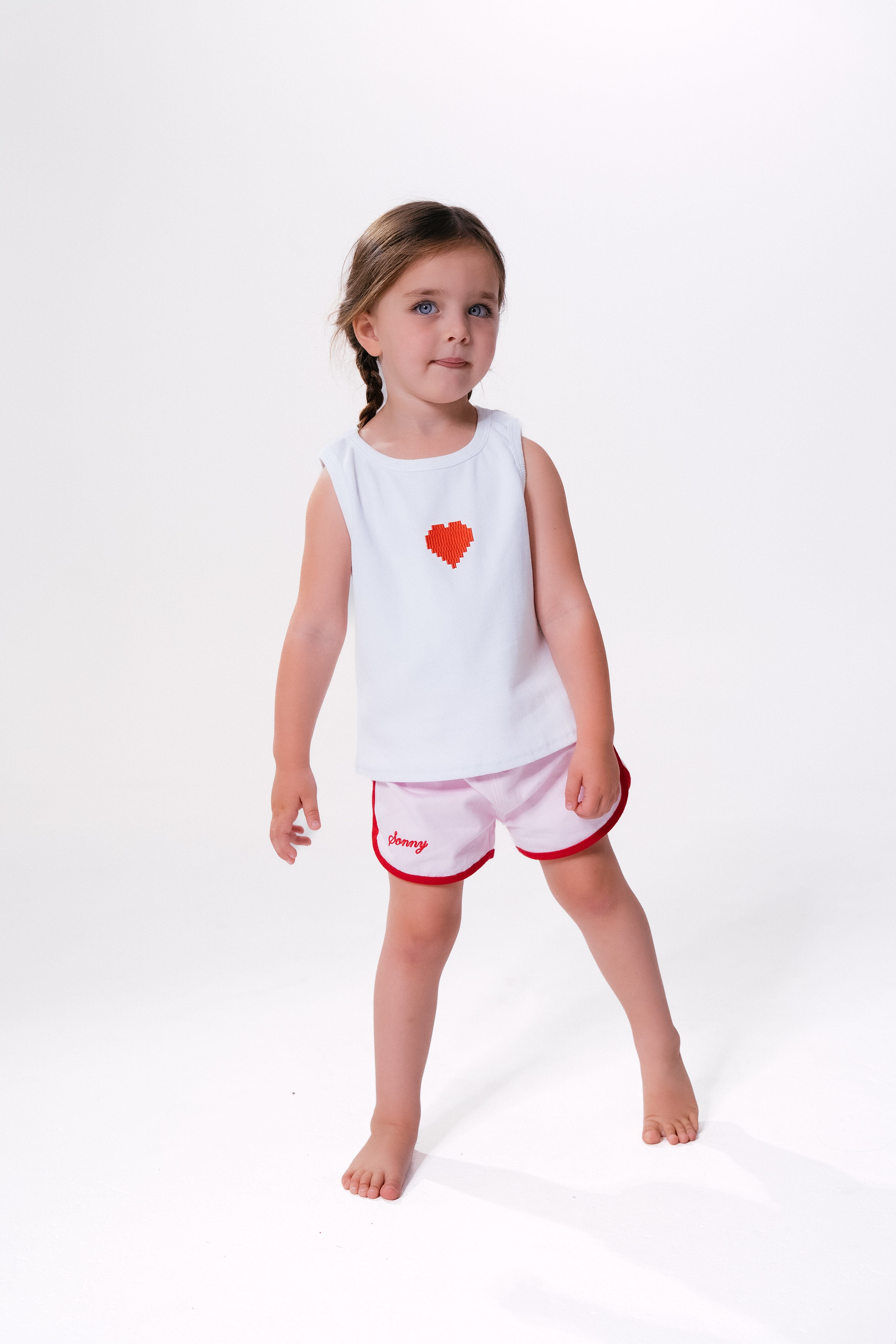Sonny Label - Twill Shorties Bubblegum