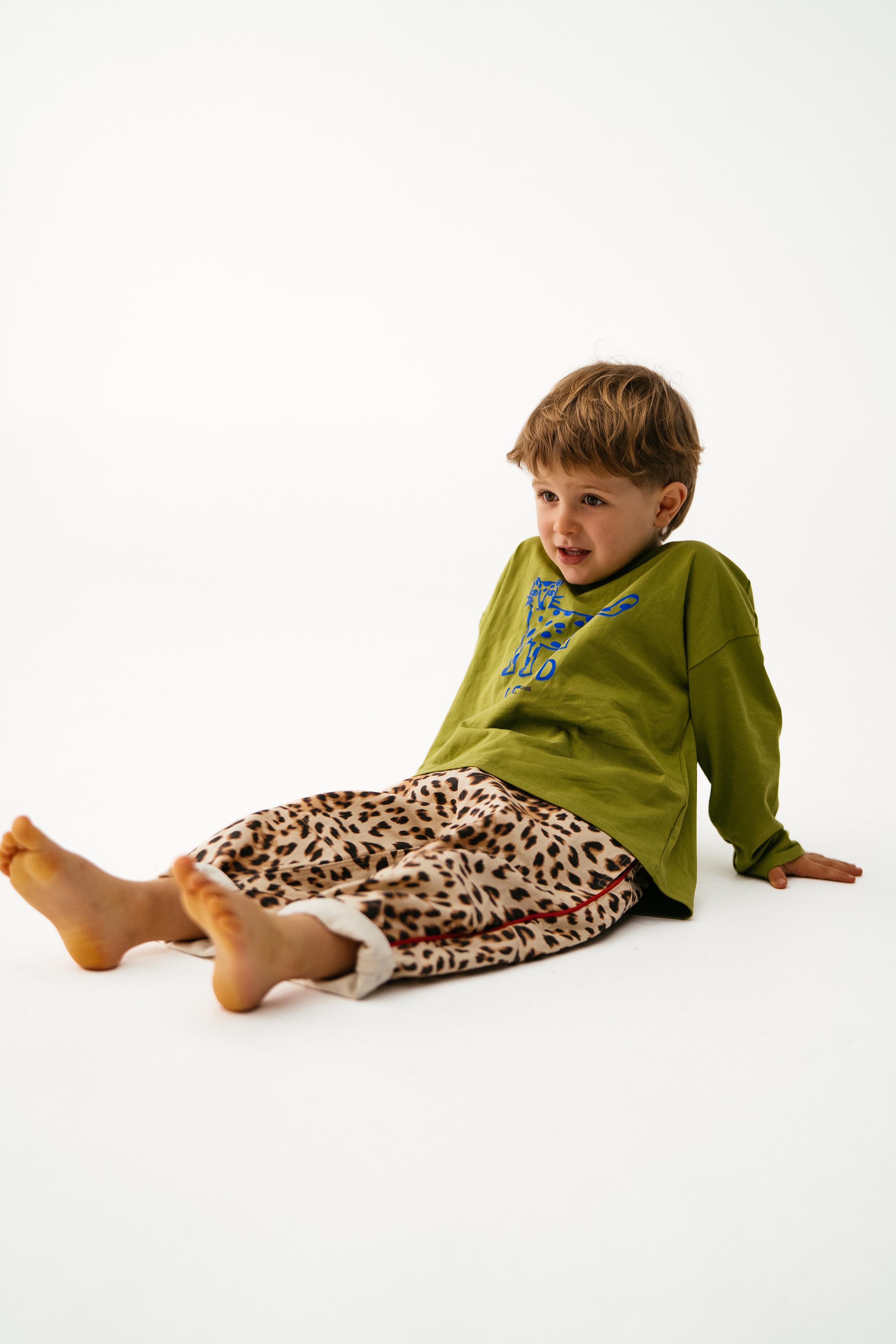 Sonny Label - Animal Long Tee Moss