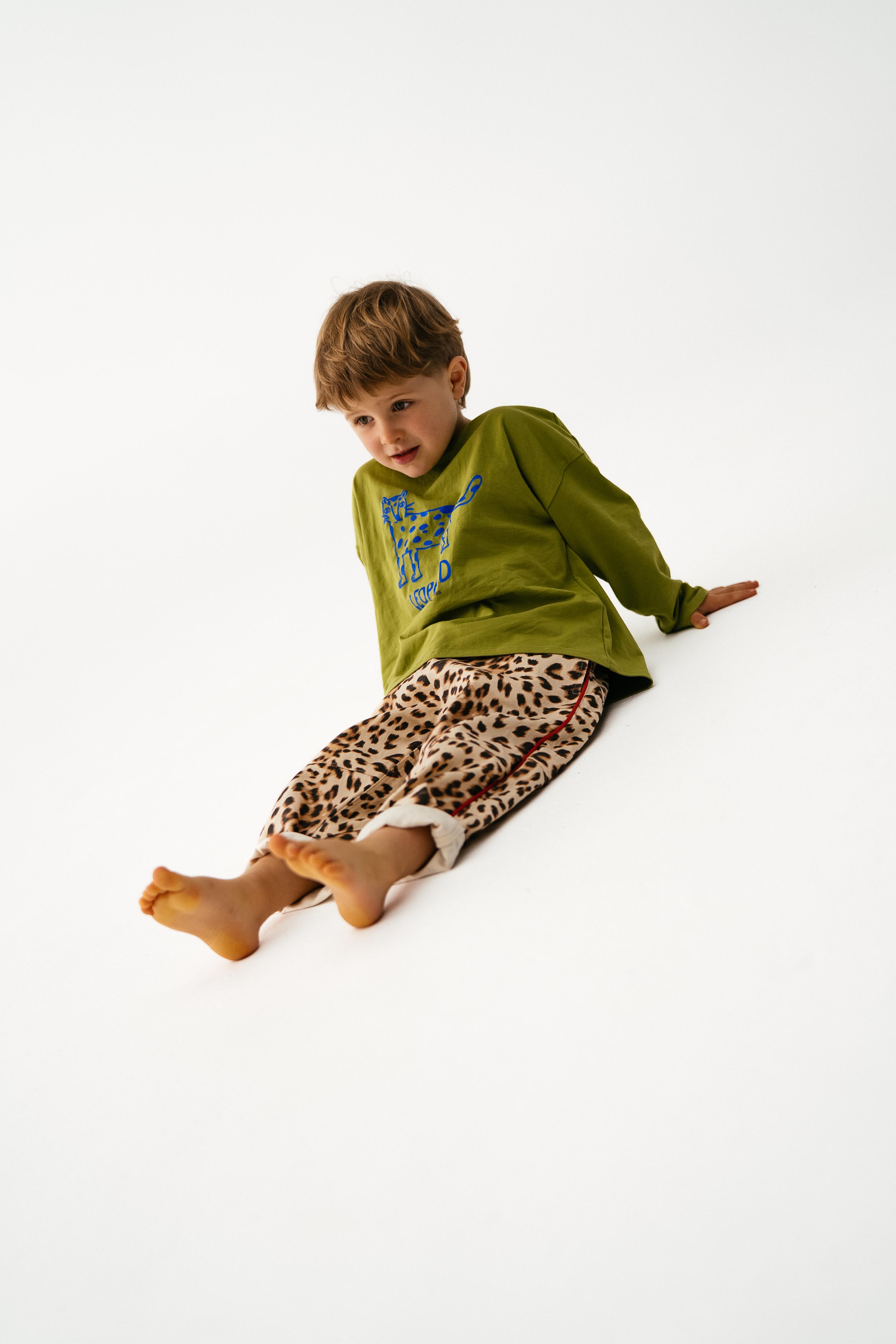 Sonny Label - Animal Long Tee Moss