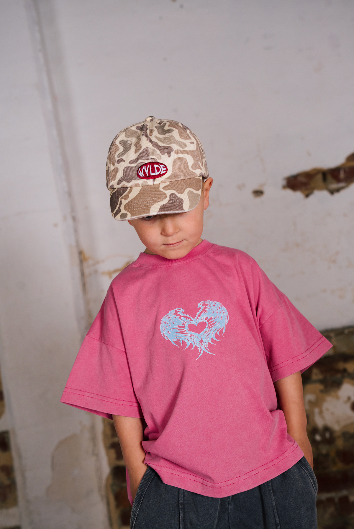 Wylde the Label Fortune Tee Cherry Blossom
