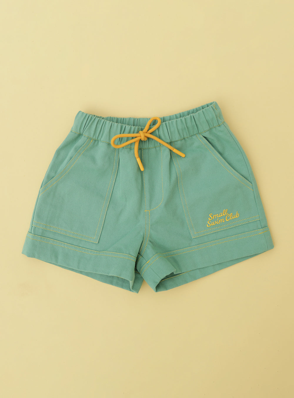 Small Swim Club - Seafoam Twill Shorts