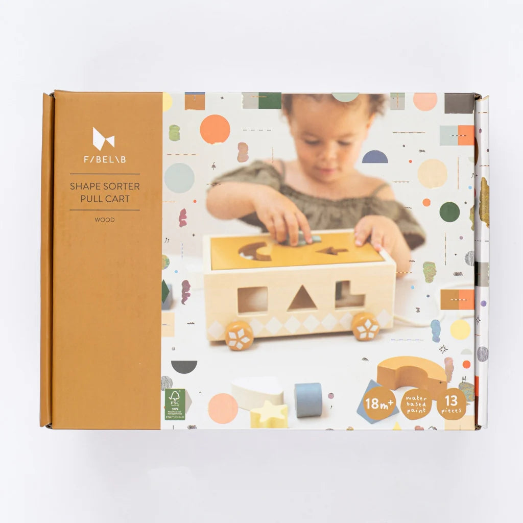 Shape Sorter Pull Cart
