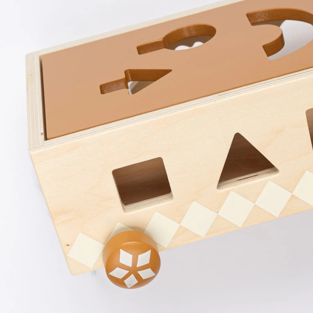 Shape Sorter Pull Cart