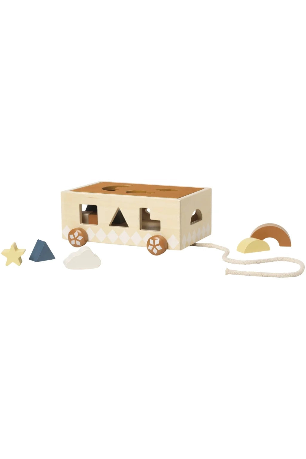 Shape Sorter Pull Cart