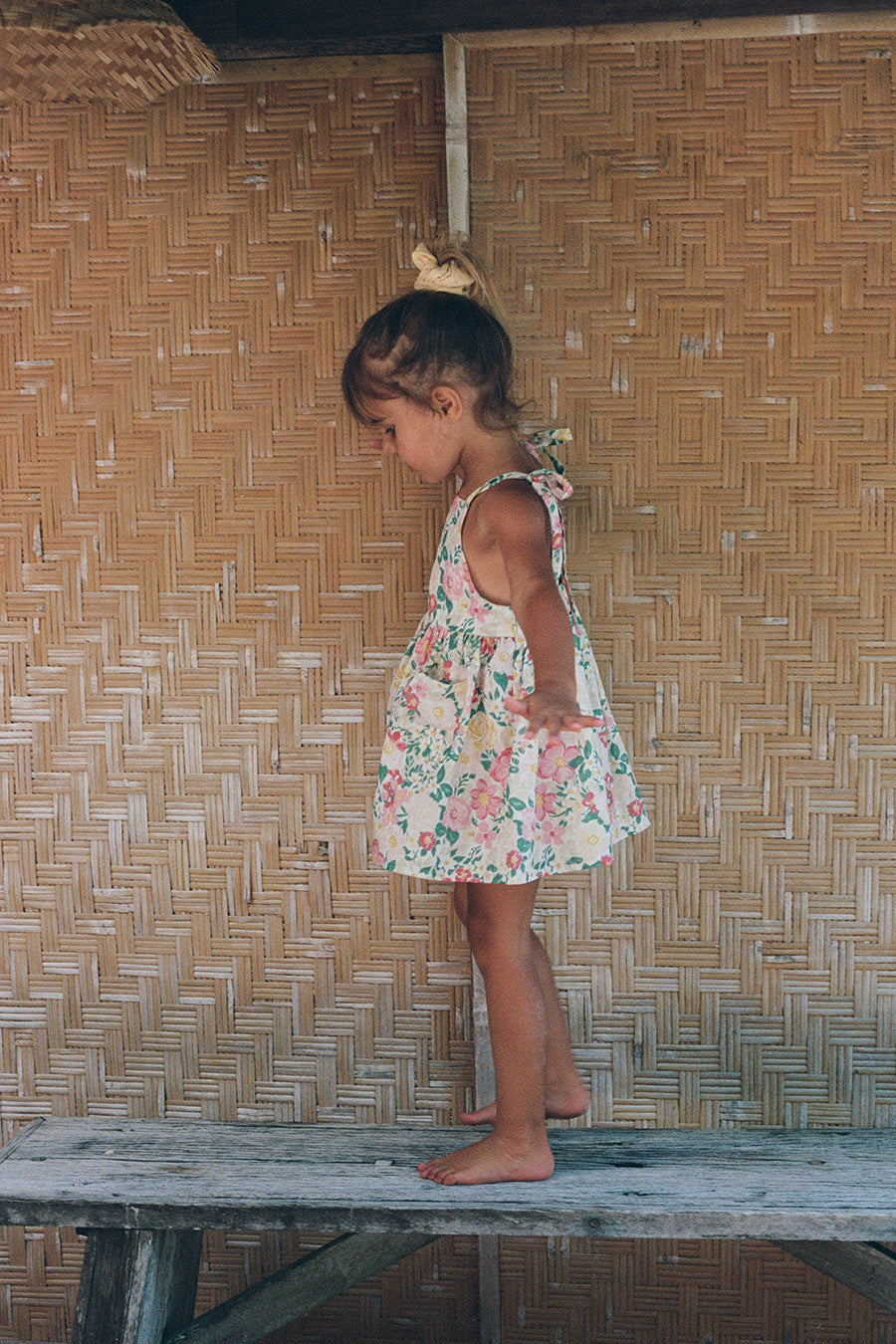 Illoura the Label - Luna Pinafore Garden Floral