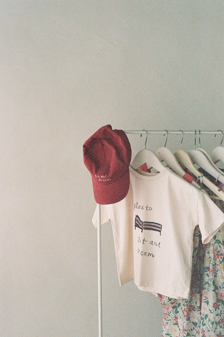 Illoura the Label - Sit and Dream Artist Collab Tee Natural