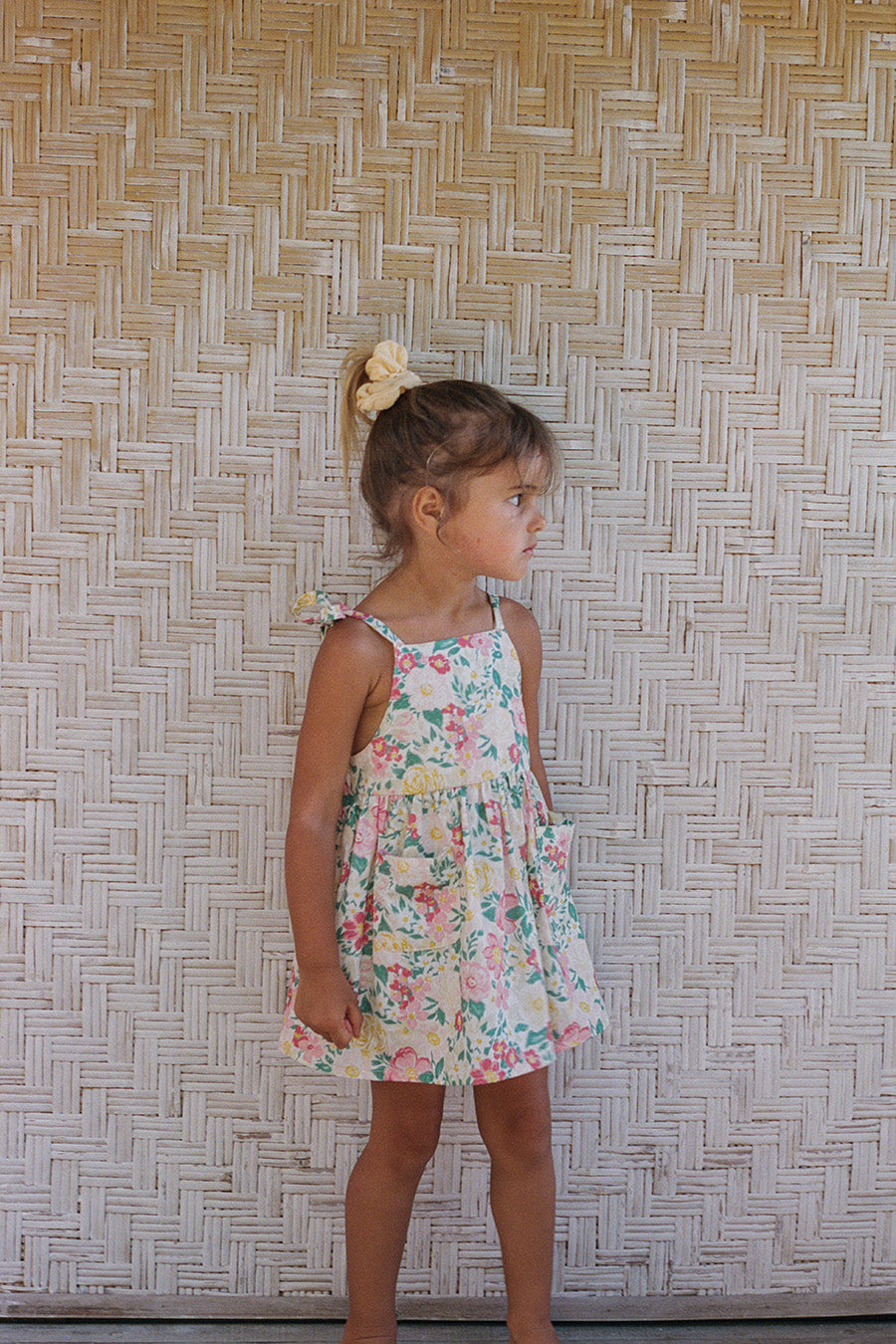 Illoura the Label - Luna Pinafore Garden Floral