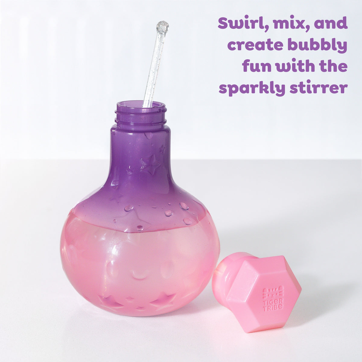 Tiger Tribe - Bath Magic Colour-Change Potion Bottle Purple to Pink