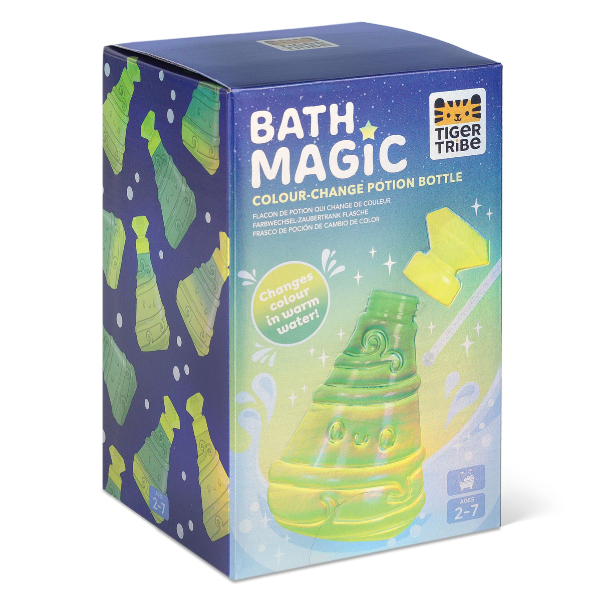Tiger Tribe - Bath Magic Colour-Change Potion Bottle Green to Yellow