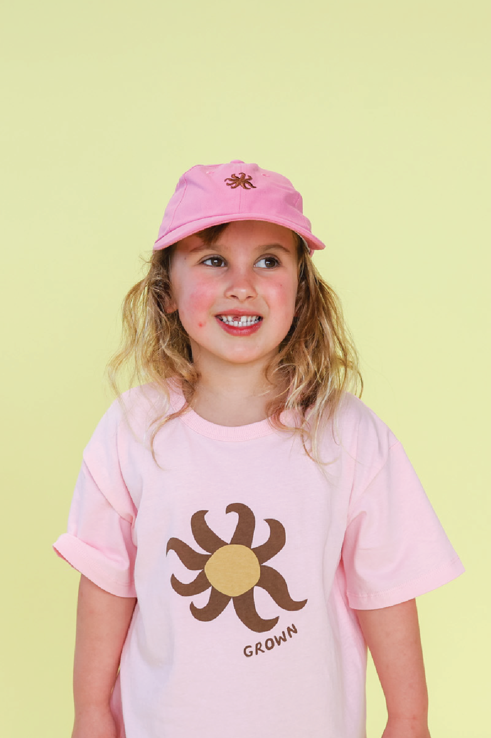 Grown - Organic Sunny Tee Pinky