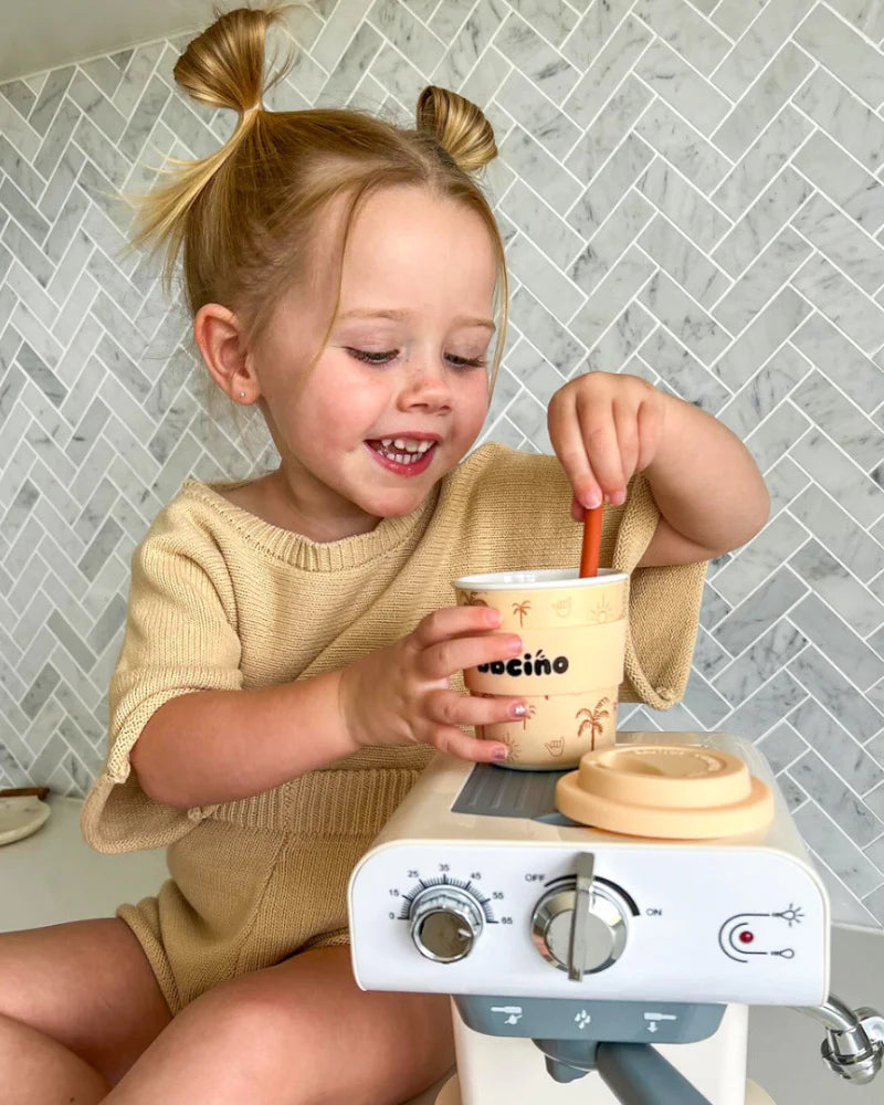 BBcino ~ Reusable BambinoCino Cup 240ml Oasis