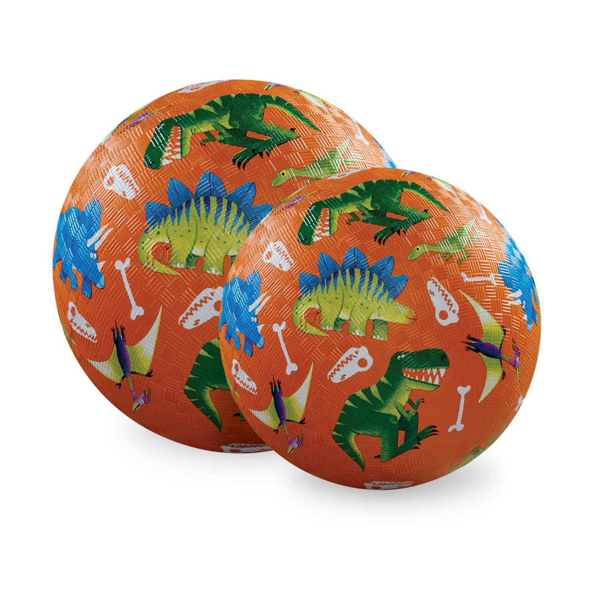 Crocodile Creek - 5 Inch Playground Ball Dinosaur Dig (Orange)