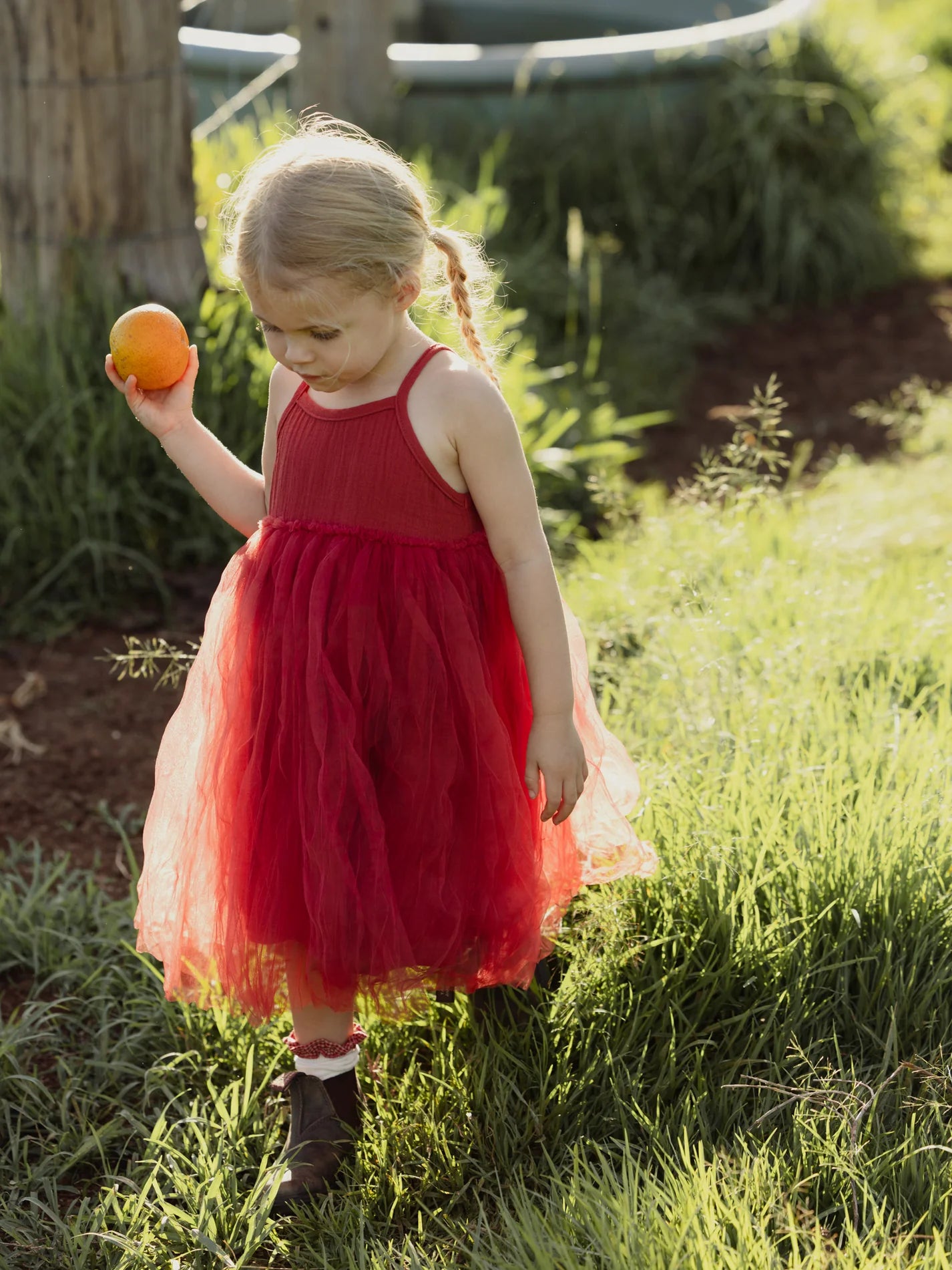 Valencia Byron Bay - Christmas Frilly Socks