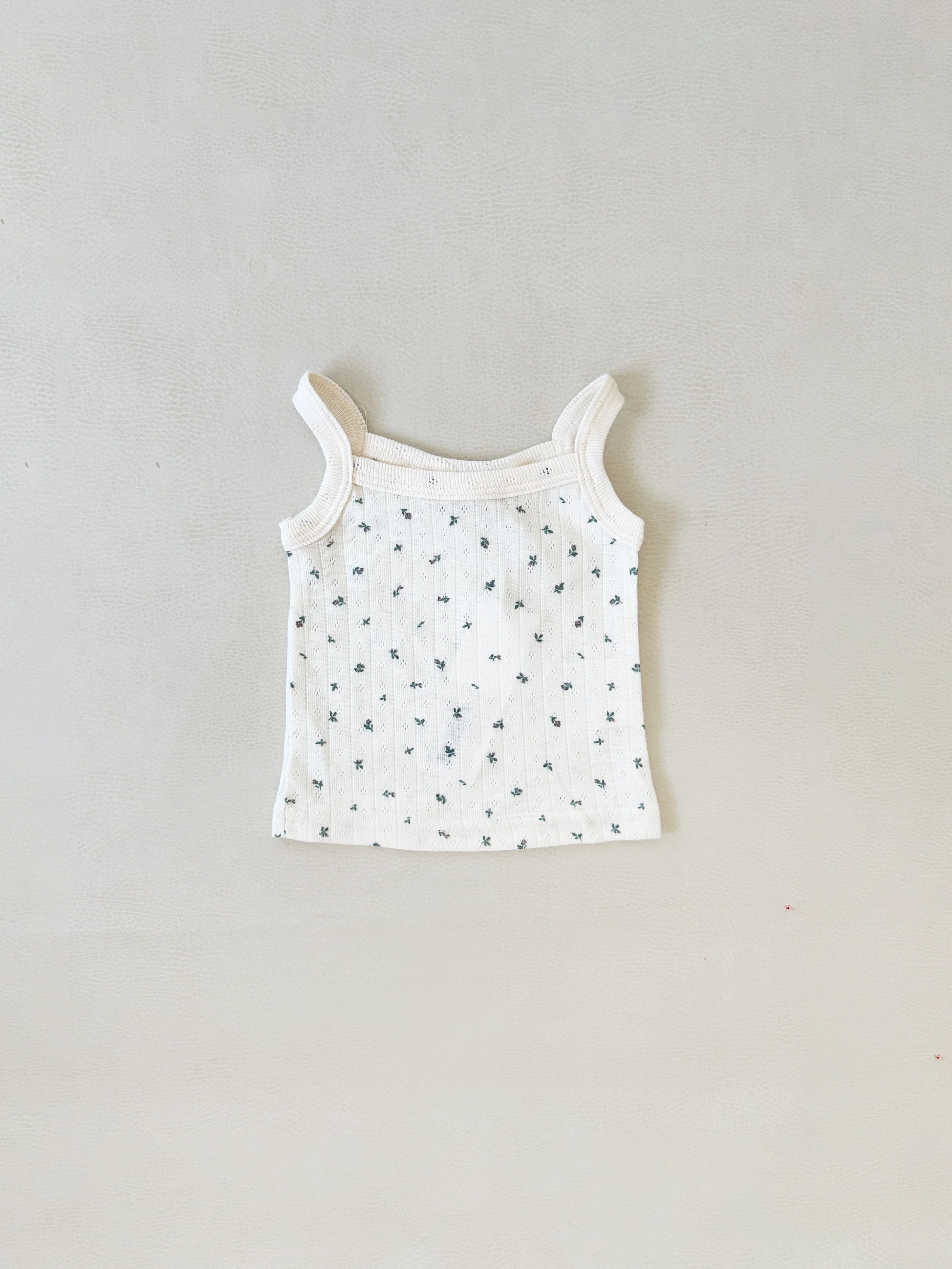 Tiny Trove - Vivi Rib Pointelle Set Floral