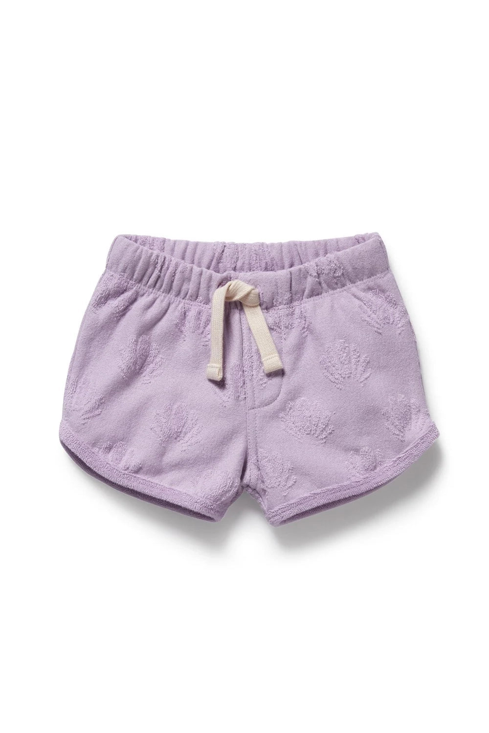 Wilson & Frenchy - Lavender Shells Organic Terry Tie Short