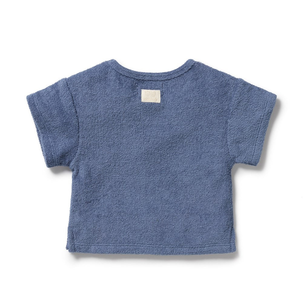 Wilson & Frenchy - Deep Blue Organic Terry Tee