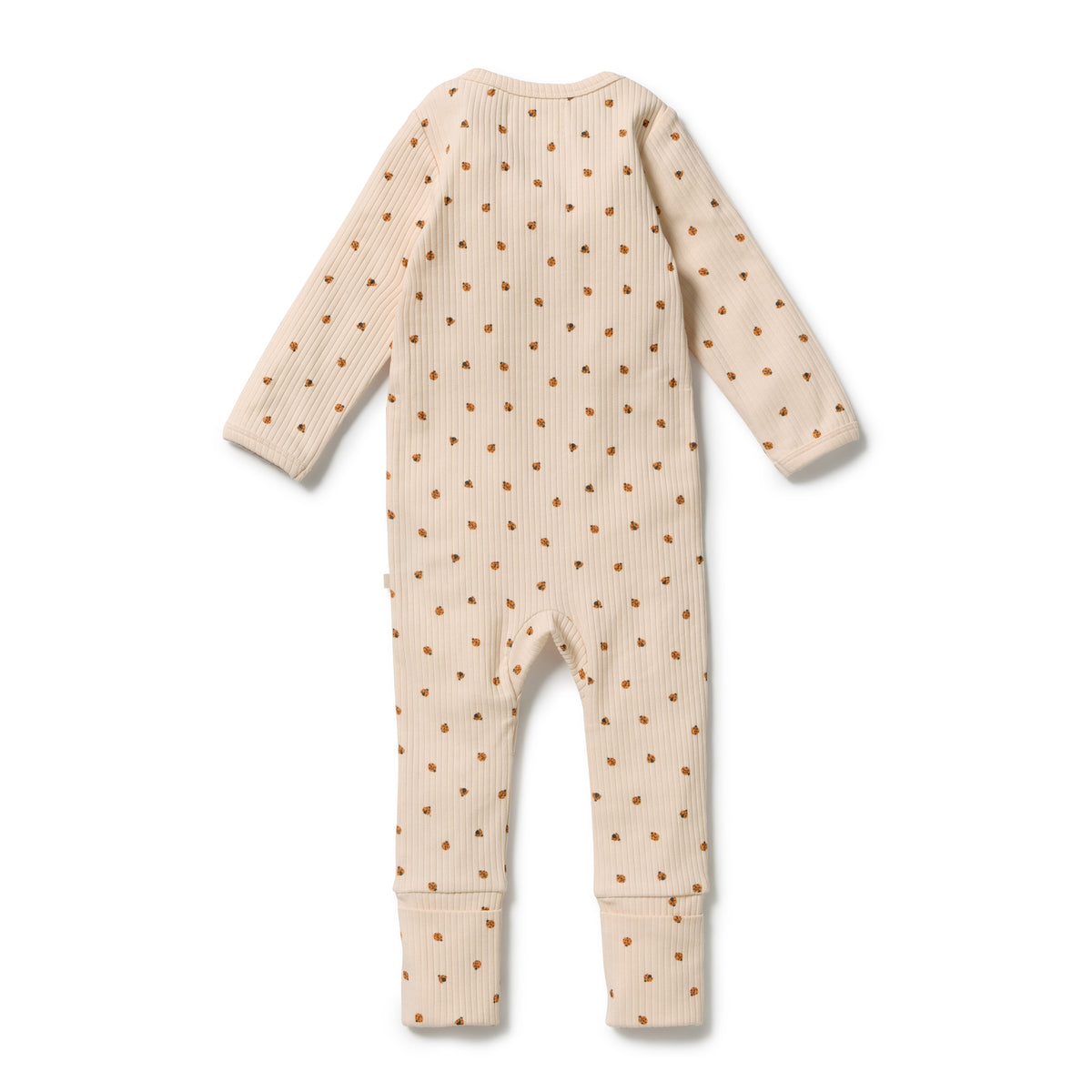 Wilson & Frenchy - Little Lady Bugs Organic Zipsuit with Feet