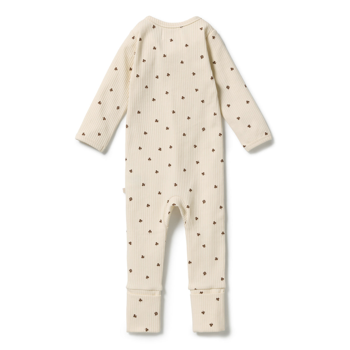 Wilson & Frenchy - My Lucky Charm Organic Zipsuit with Feet