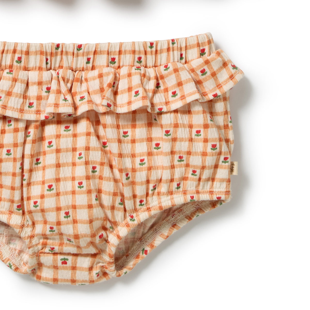 Wilson & Frenchy - Checkerberry Organic Crinkle Ruffle Set