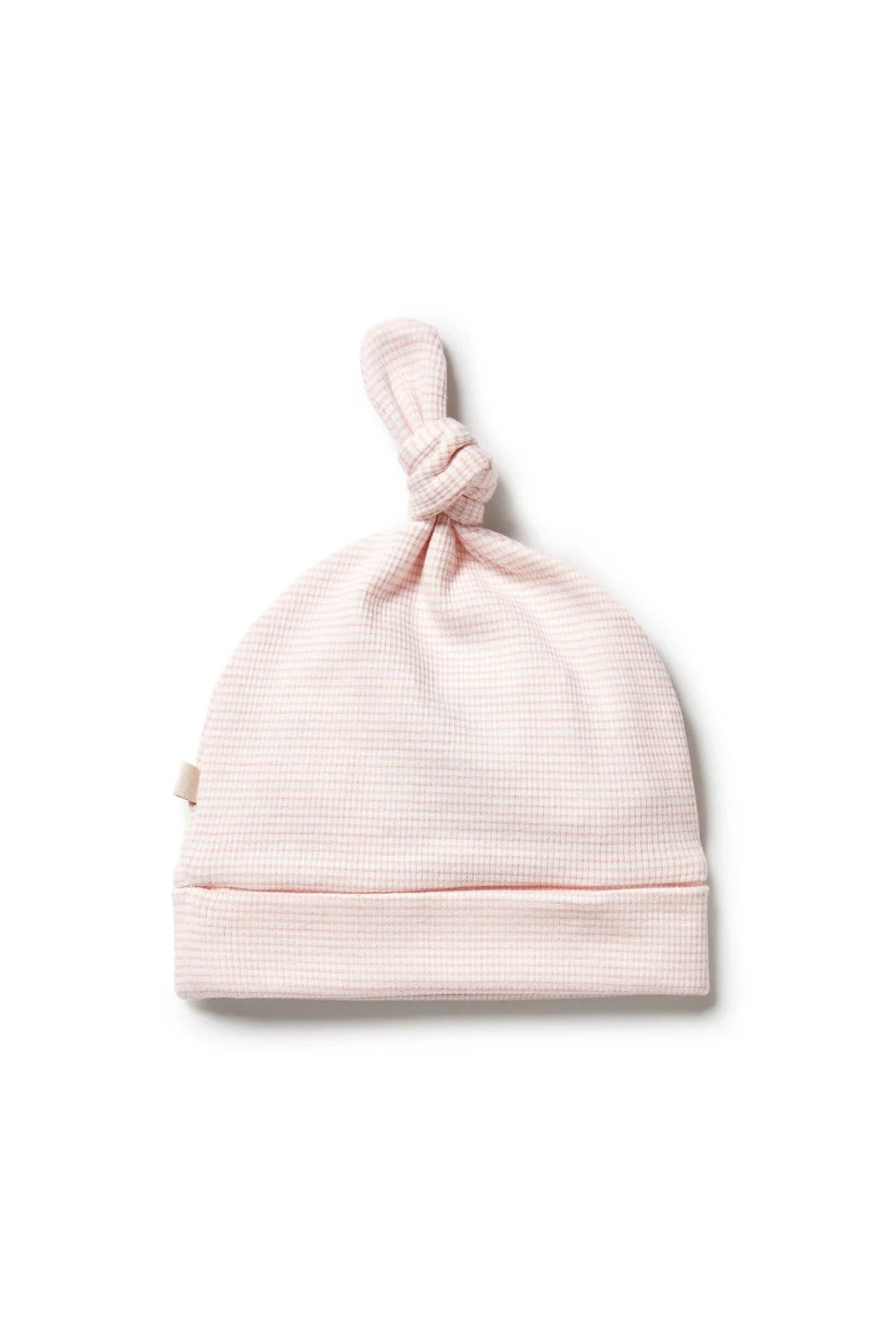 Wilson & Frenchy - Organic Stripe Rib Knot Hat Cantelope