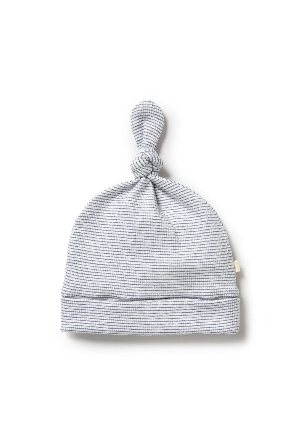 Wilson & Frenchy - Organic Stripe Rib Knot Hat Rain Drop