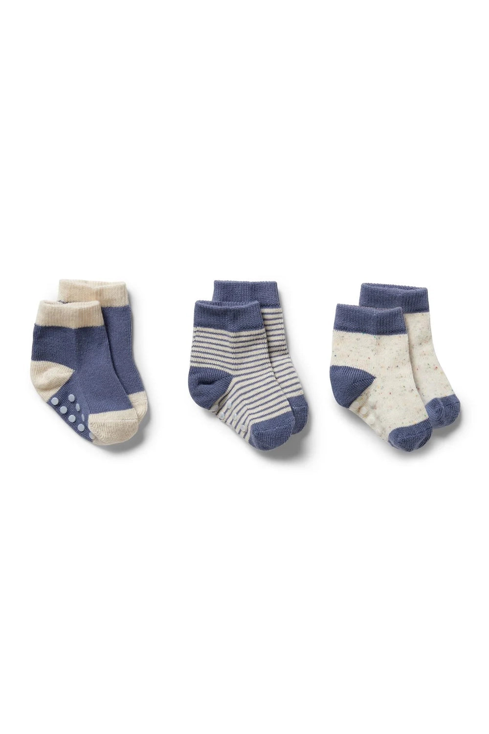 Wilson & Frenchy - 3 Pack Baby Socks Rain Drop