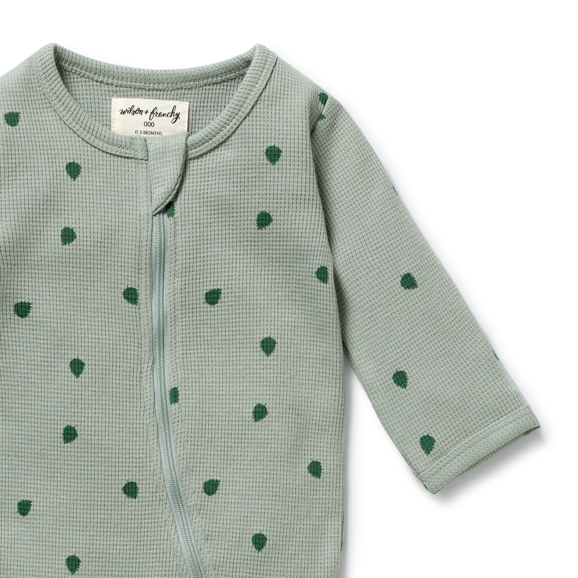 Wilson & Frenchy - Tumbletwig Organic Waffle Zipsuit