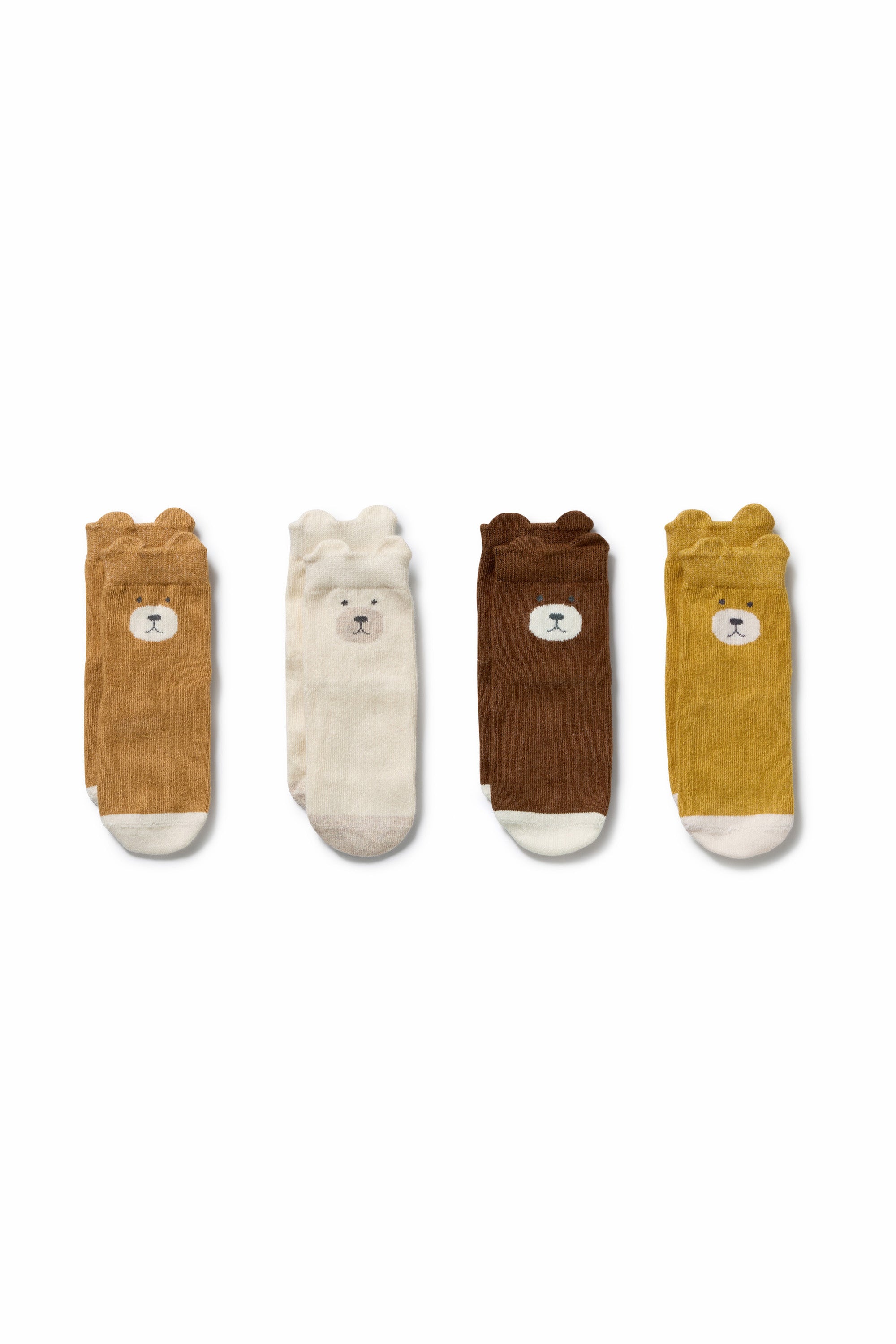 Wilson & Frenchy - Unisex Organic 4 Pack Baby Socks