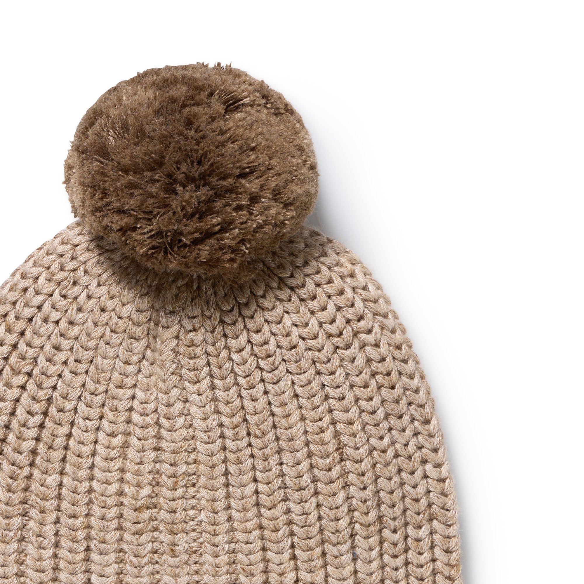 Wilson & Frenchy - Sandstone Organic Knitted Hat