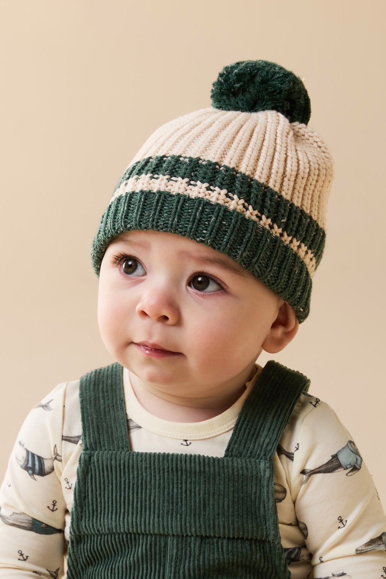 Wilson & Frenchy - Clover Organic Knitted Stripe Hat
