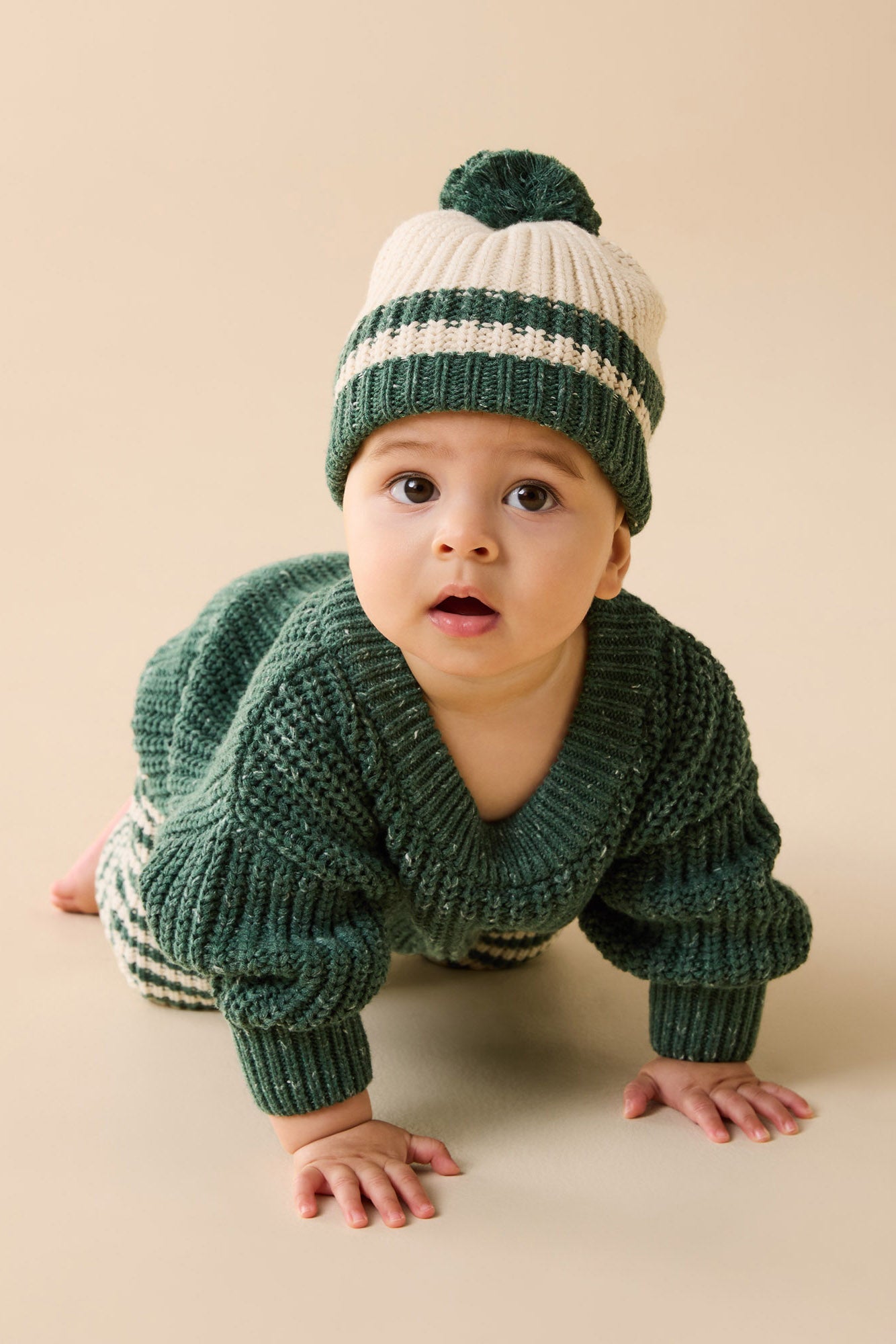 Wilson & Frenchy - Clover Organic Knitted Stripe Hat