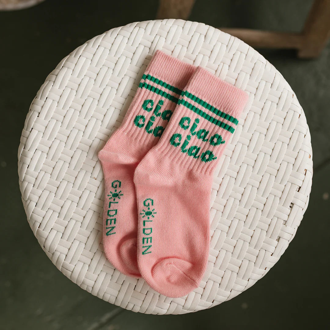 Golden Children - Ciao Ciao Socks Pink Parfait