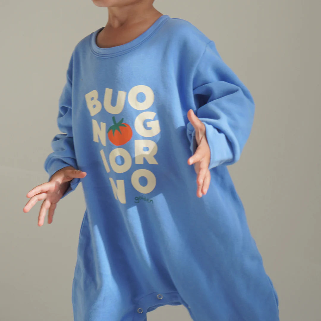 Golden Children - Buongiorno Playsuit Pool Blue