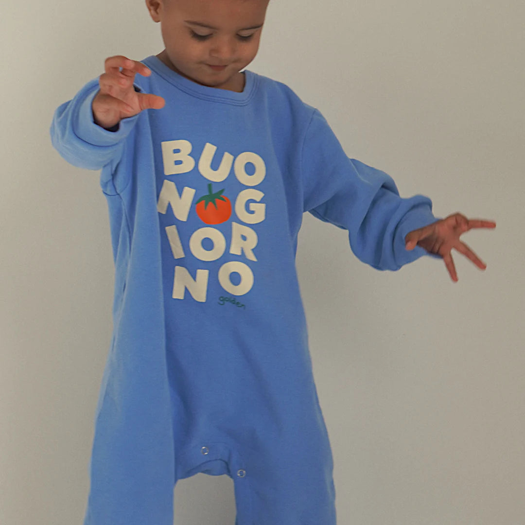 Golden Children - Buongiorno Playsuit Pool Blue